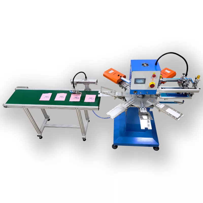 Automatic 1 Color Mapa Screen Printing Machine