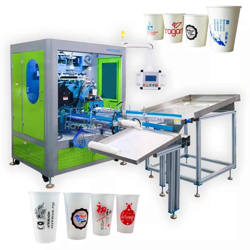 Plena Automatic MultiColor Plastic Cucurbitula Screen Printing Machina