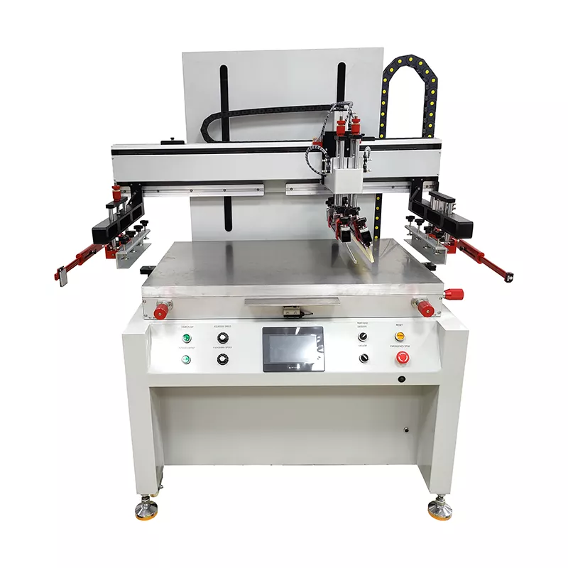 Semi Automatic Flatbed Screen Printing Machina